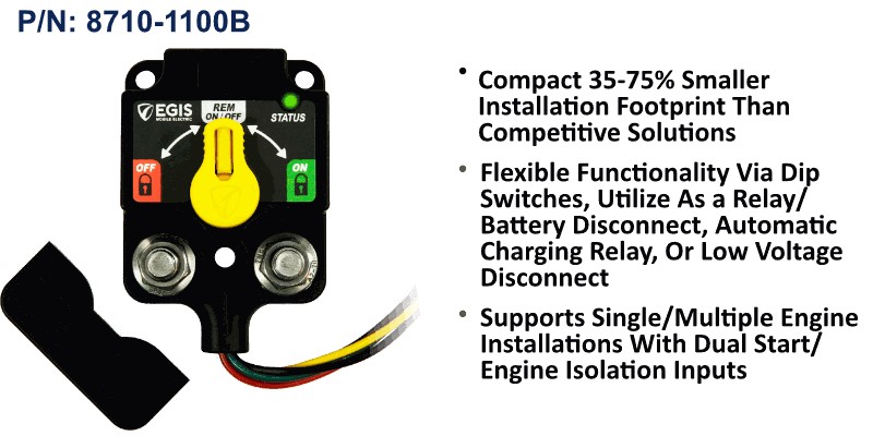 Egis XD Flex 1 Relays - Tinned Wires