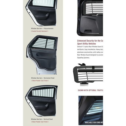 Setina Window Barriers - Blazer EV